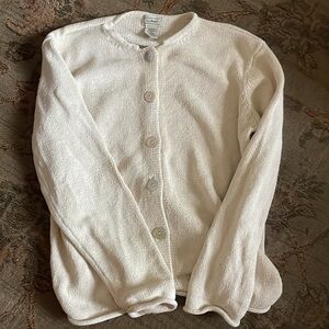 Vintage LL Bean Silk Cotton Cardigan